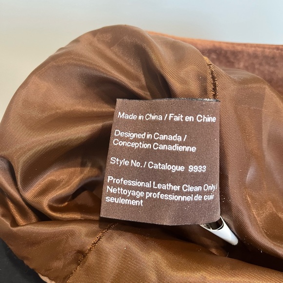 Brown Suede Pants by Danier, Size 2 - Picture 6 of 6